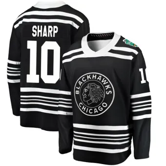 Men's Patrick Sharp Chicago Blackhawks 2019 Winter Classic Jersey - Black Breakaway