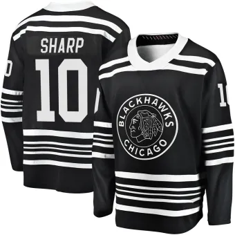 Men's Patrick Sharp Chicago Blackhawks Alternate 2019/20 Premier Jersey - Black Breakaway