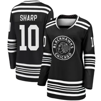 Women's Patrick Sharp Chicago Blackhawks Alternate 2019/20 Premier Jersey - Black Breakaway