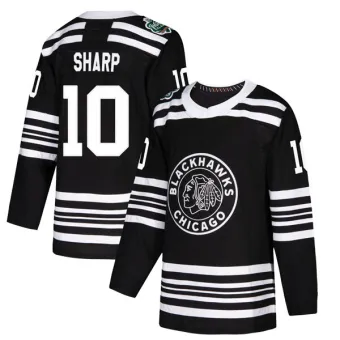 Youth Patrick Sharp Chicago Blackhawks 2019 Winter Classic Jersey - Black Authentic