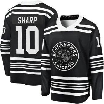 Youth Patrick Sharp Chicago Blackhawks Alternate 2019/20 Premier Jersey - Black Breakaway